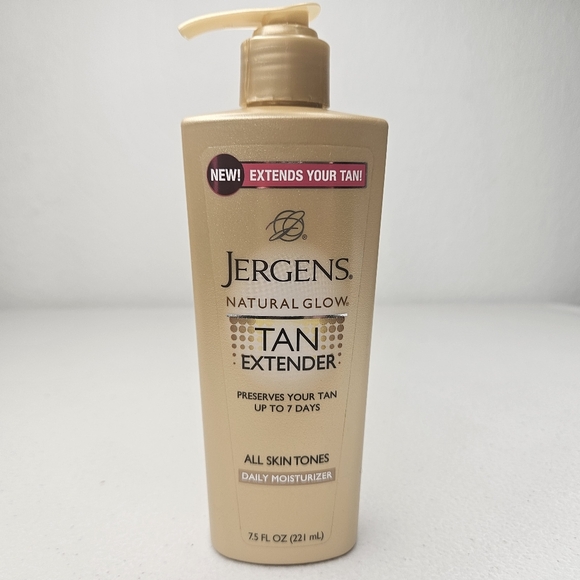 Jergens Natural Glow Tan Extender Daily Moisturizer 7.5 oz All Skin Tones - Picture 1 of 5